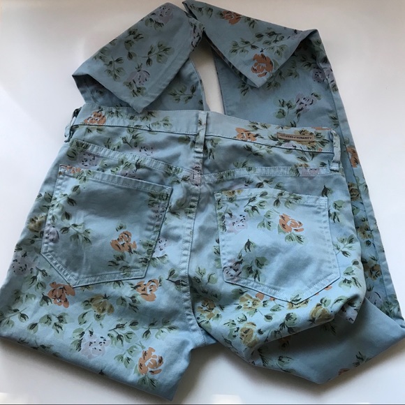 Citizens of Humanity Mandy Blue Ribbon Floral Jean - Picture 5 of 8